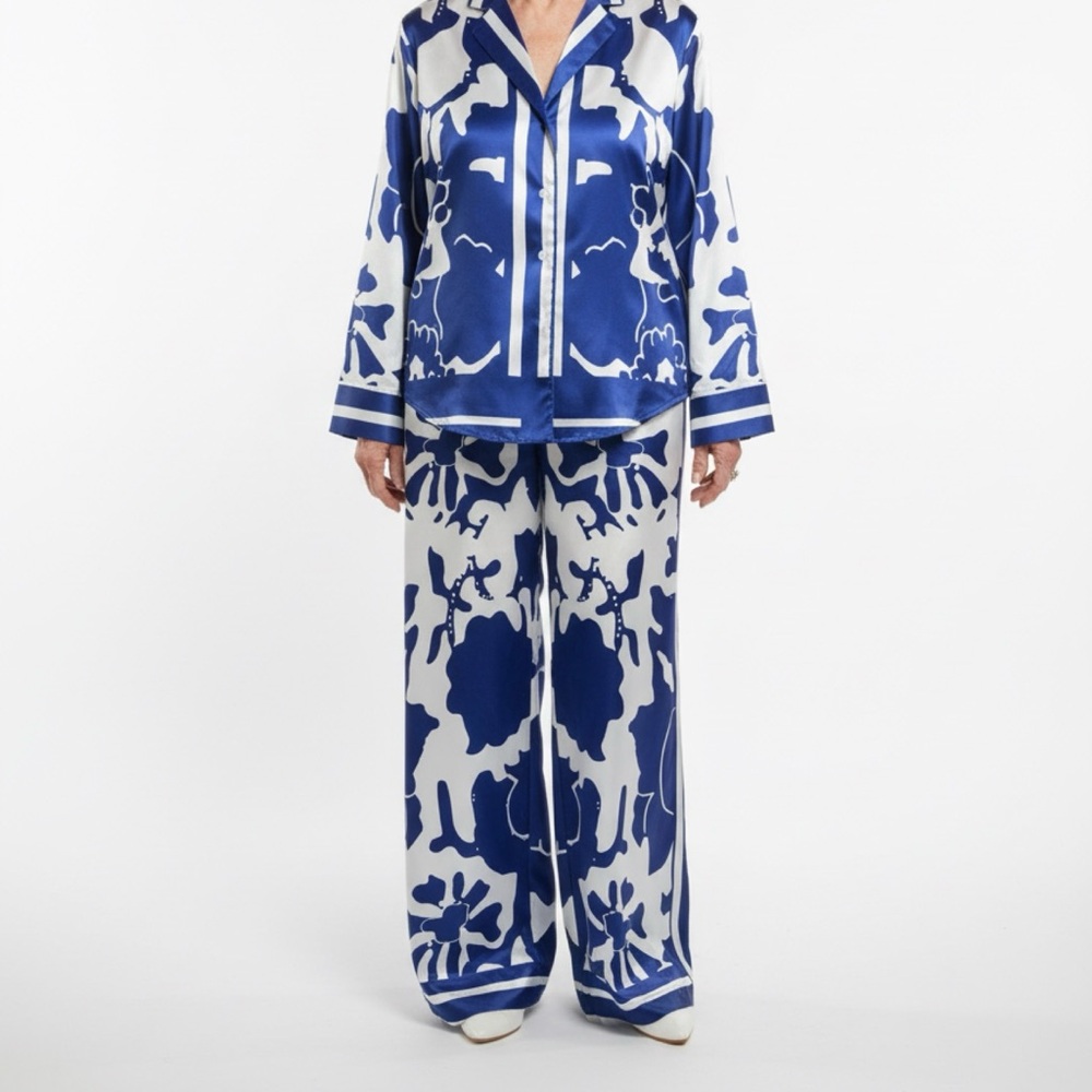 Summer Pajama-style pant suit